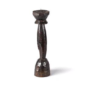 Teak Tribal Candlestick from Banswara - 19th Century