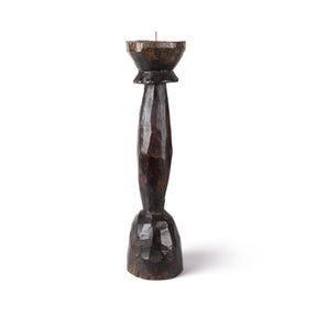 Teak Tribal Candlestick from Banswara - 19th Century