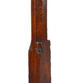 Teak Tribal Candlestick from Banswara - 19thC