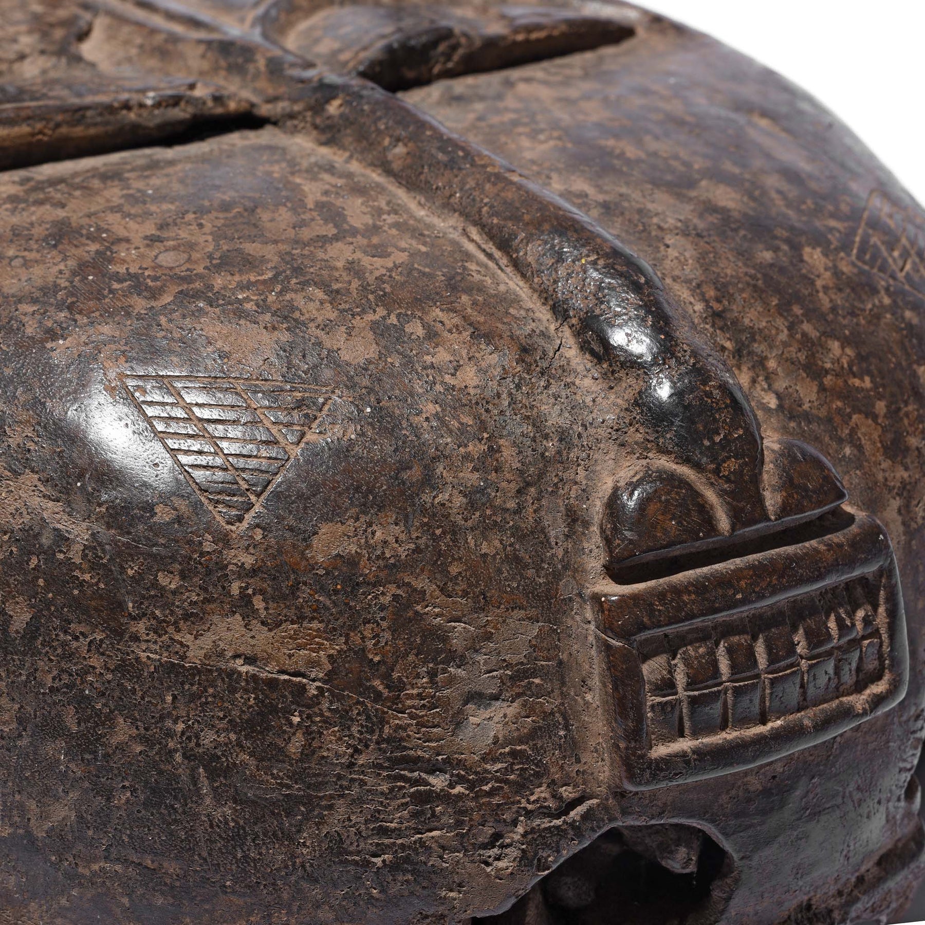 Carved Senufo Helmet Mask - Ca 1920
