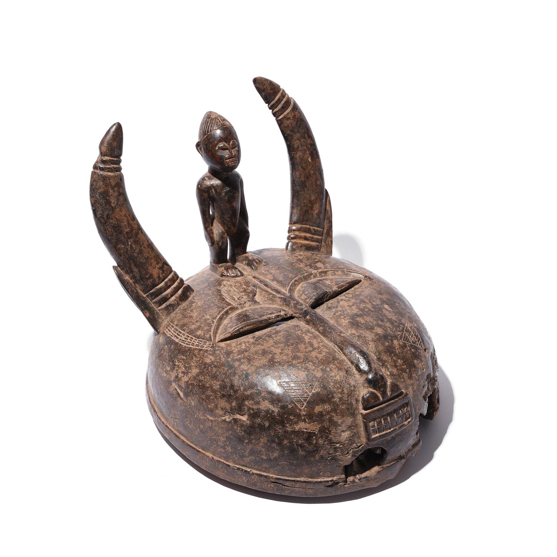 Carved Senufo Helmet Mask - Ca 1920