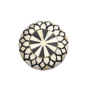 Bone Inlay & Brass Mughal Style Box