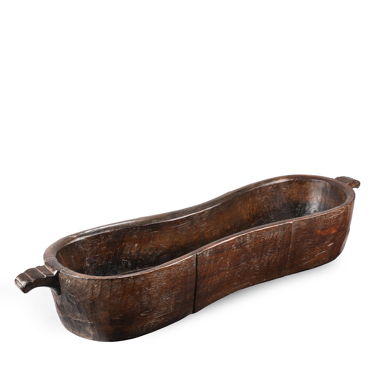 Jackfruit Dough Mixing Bowl From Kerala - 19th Century