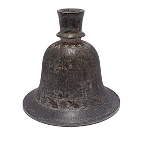 Bidriware Hookah Base from India - 19th Century