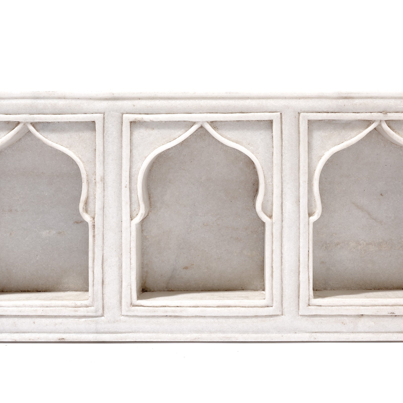 White Marble Lamp Niche - Mughal Style