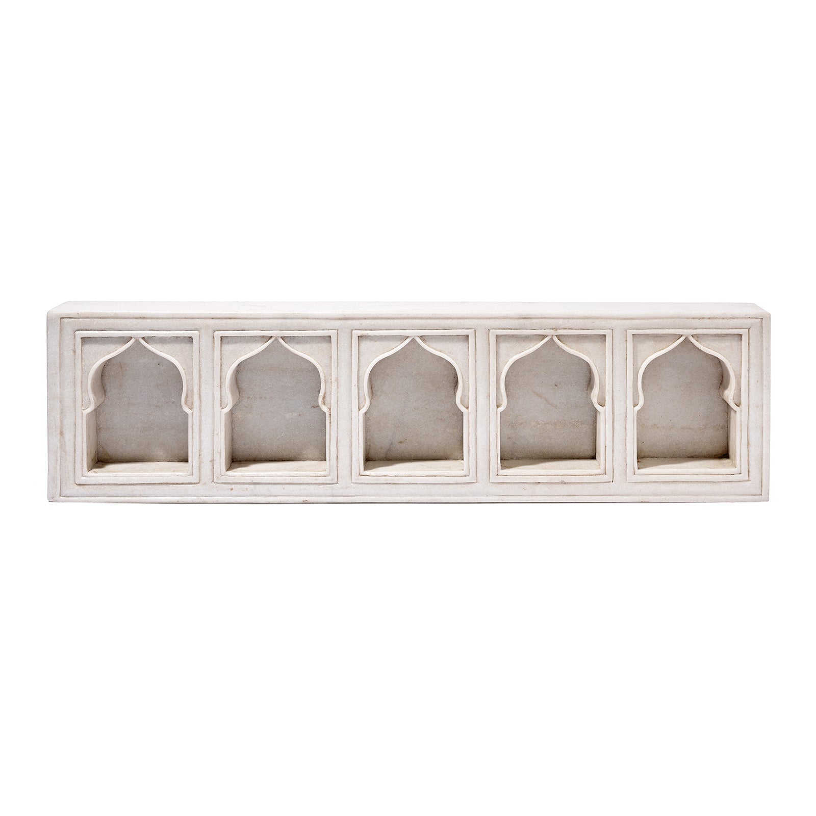 White Marble Lamp Niche - Mughal Style