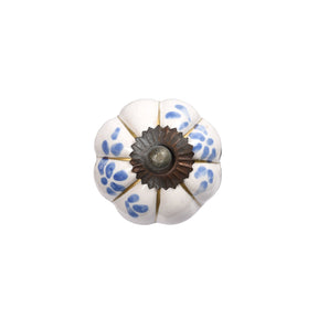 Blue & White Porcelain  Melon Knob