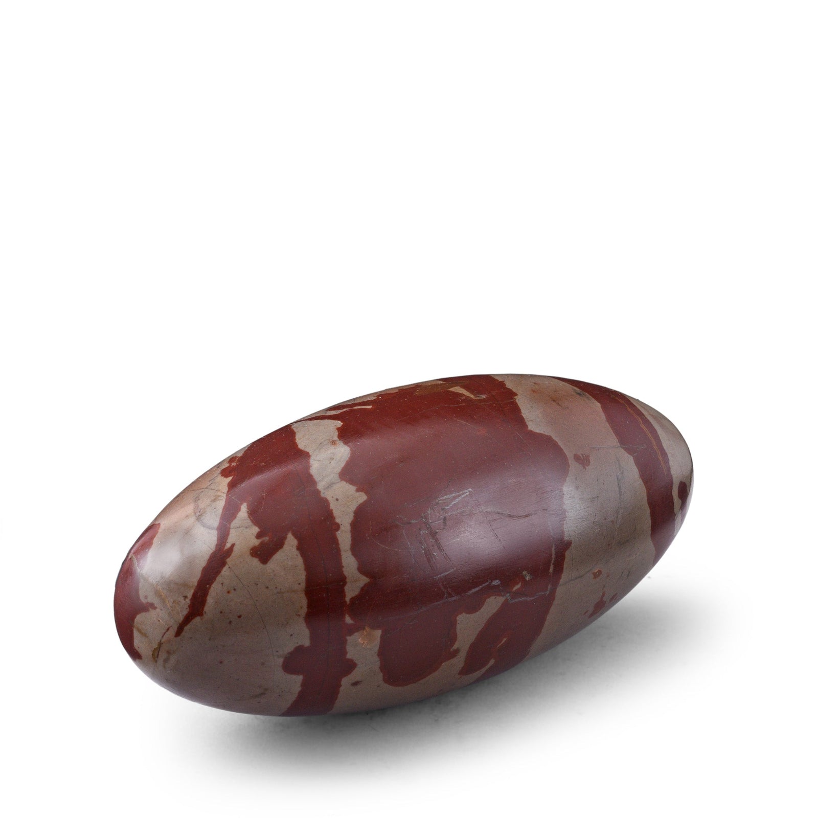 Stone Shiva Lingam on Iron Stand - Ca 1900's