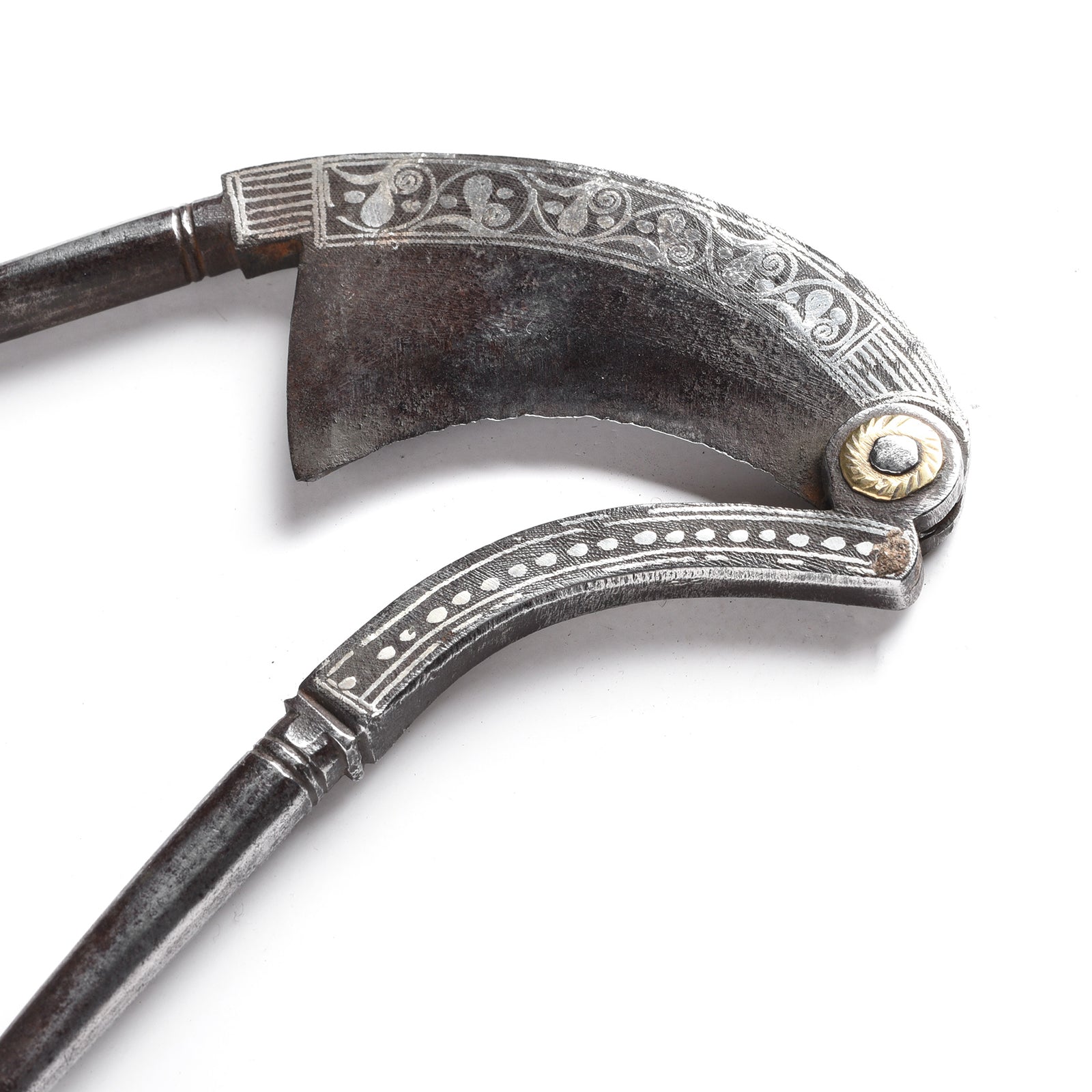 Koftgari Sarota - Betel Nut Cutter from Rajasthan - 19th Century