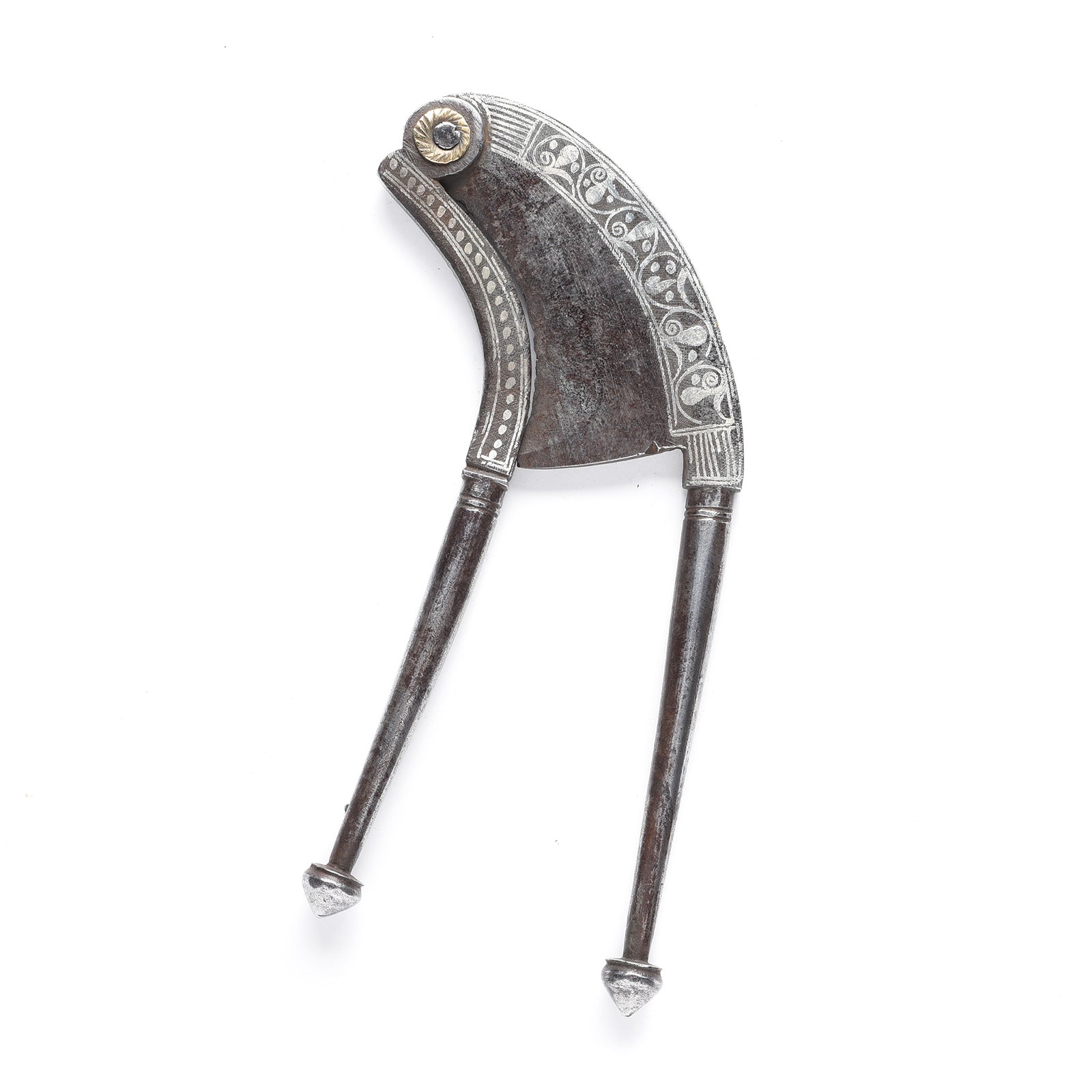 Koftgari Sarota - Betel Nut Cutter from Rajasthan - 19th Century