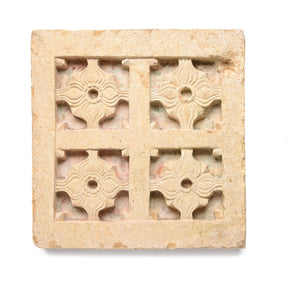Carved Stone Panel From Rajasthan - 19thC