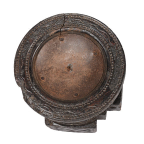 Carved Rosewood Seed Drill Candlestand - 19th Century