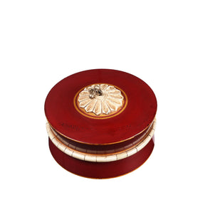 Indian Red Lacquer Box