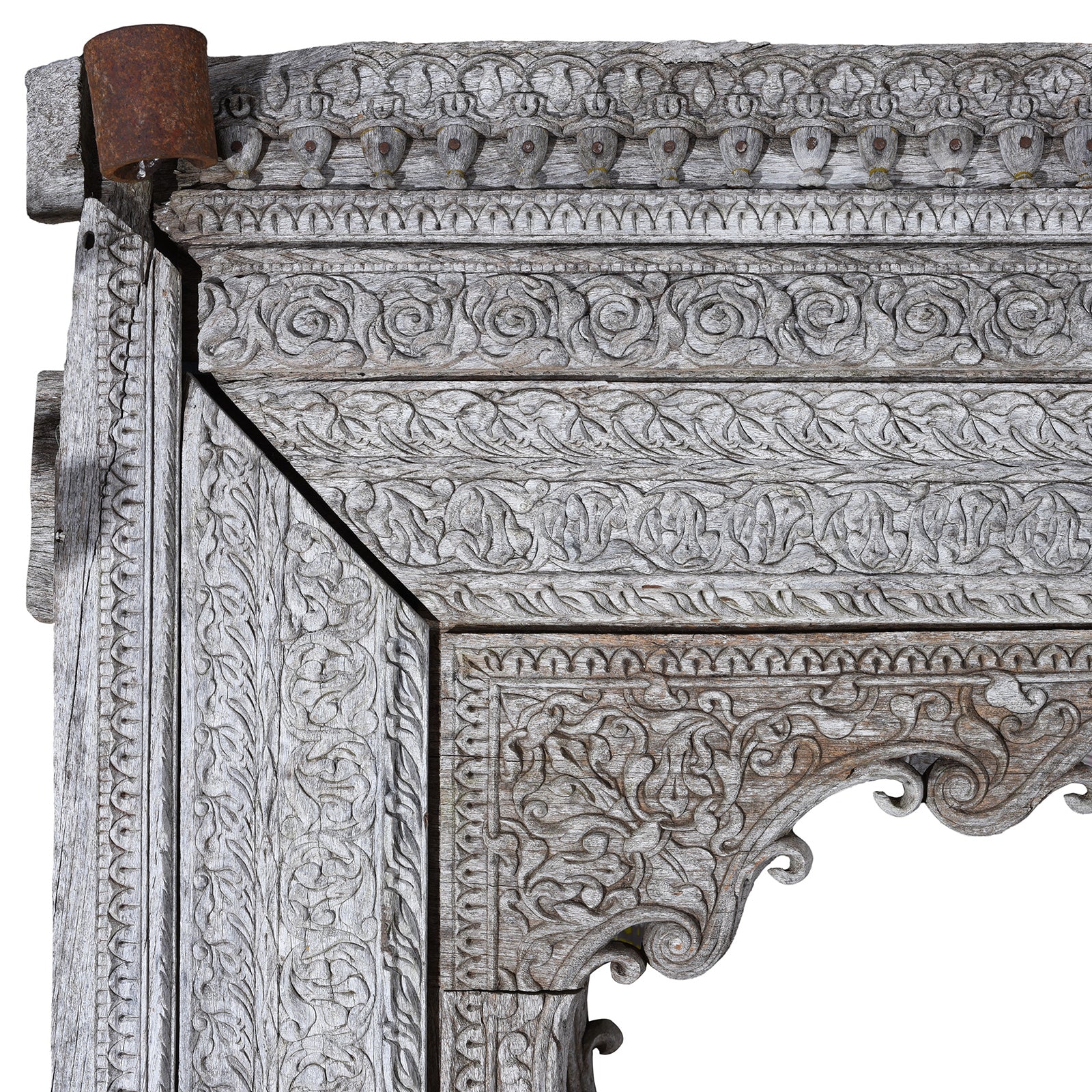 Carved Rosewood Arch from Haryana - Early 19th Century