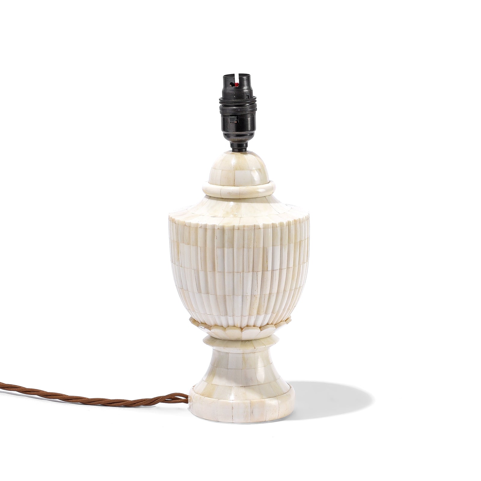 Regency Style Bone Inlay Table Lamp
