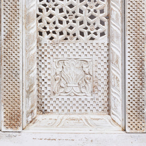 Carved Jali Purdah Screen - Mughal Style