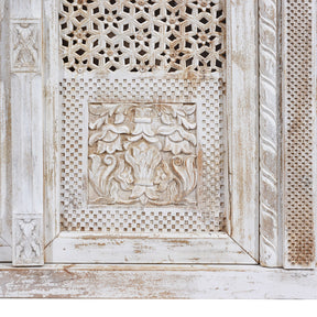 Carved Jali Purdah Screen - Mughal Style