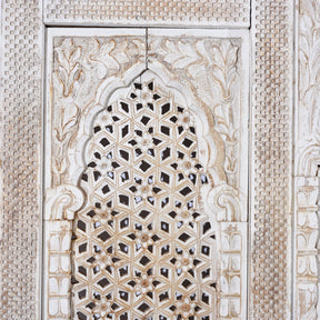 Carved Jali Purdah Screen - Mughal Style