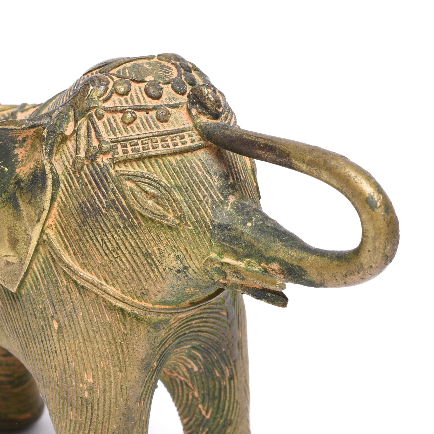 Handmade Brass Elephant From Orissa