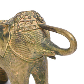 Handmade Brass Elephant From Orissa