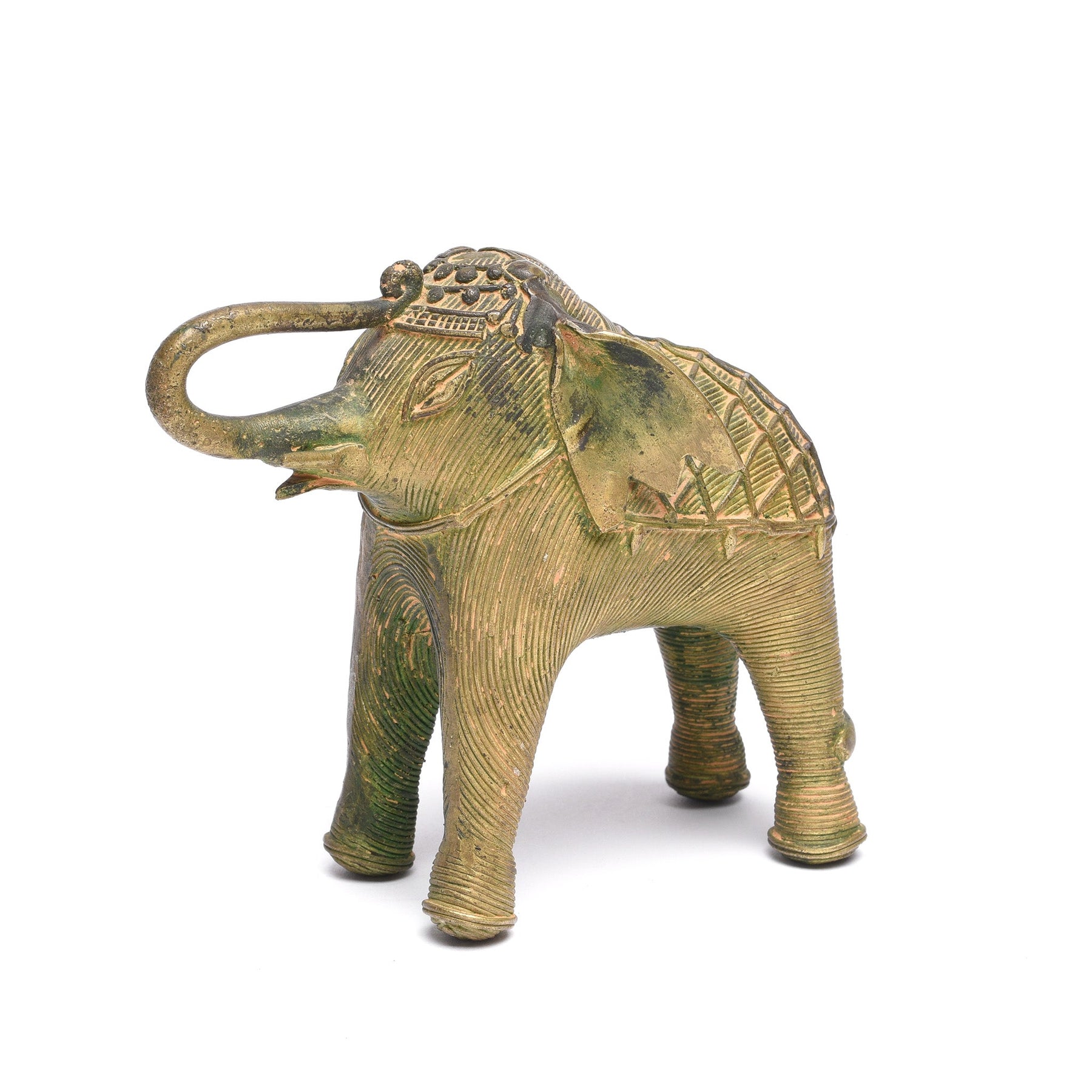 Handmade Brass Elephant From Orissa