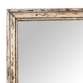 Rustic Cream Painted Indian Mirror (92 x 182 cms)