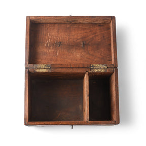 Brass Bound Jewellery Box From Rajasthan - 19th Century