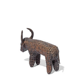 Kondh Dhokra Bronze Zebu Bull From Orissa - 19th Century