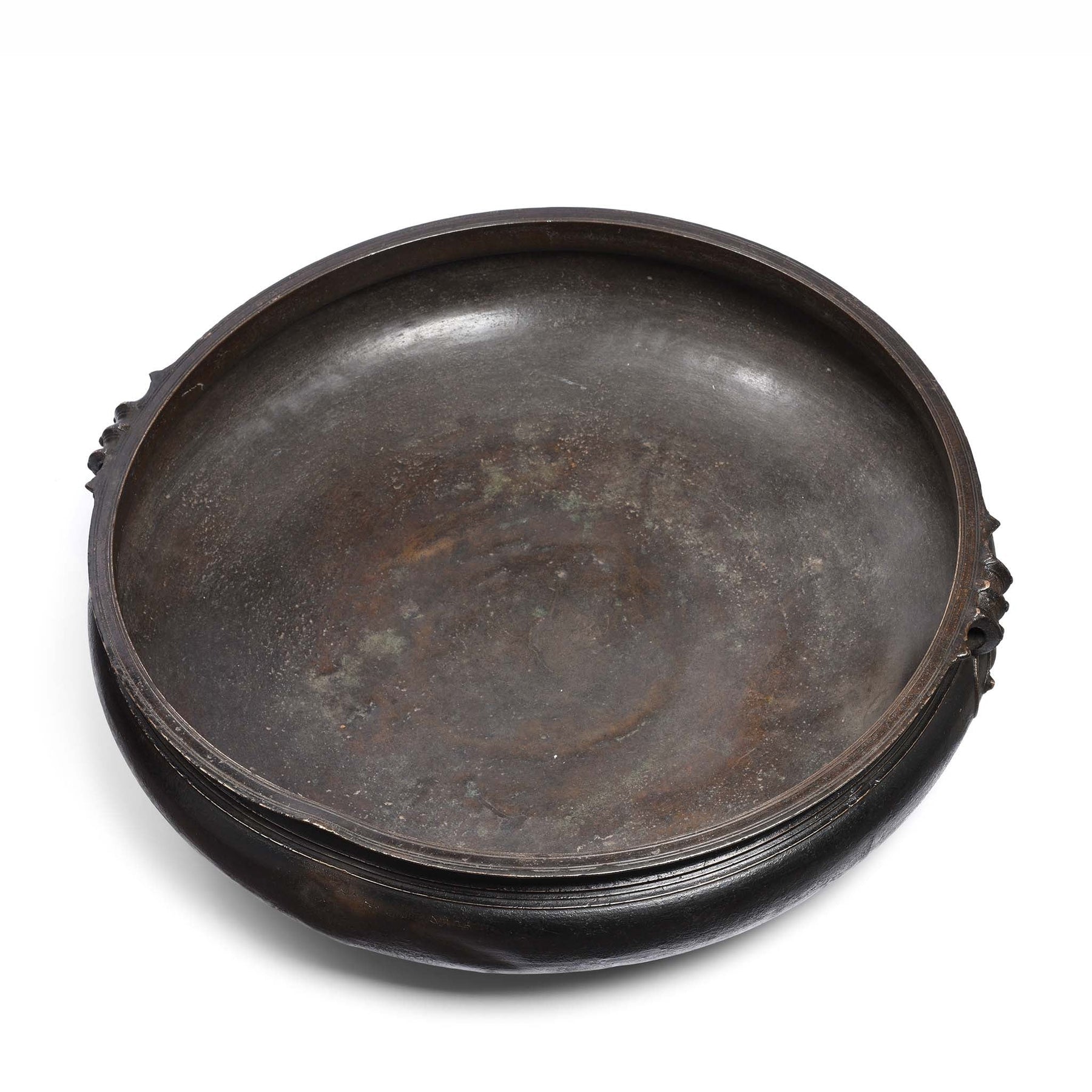 Bronze Urli From South India - Late 19th Century