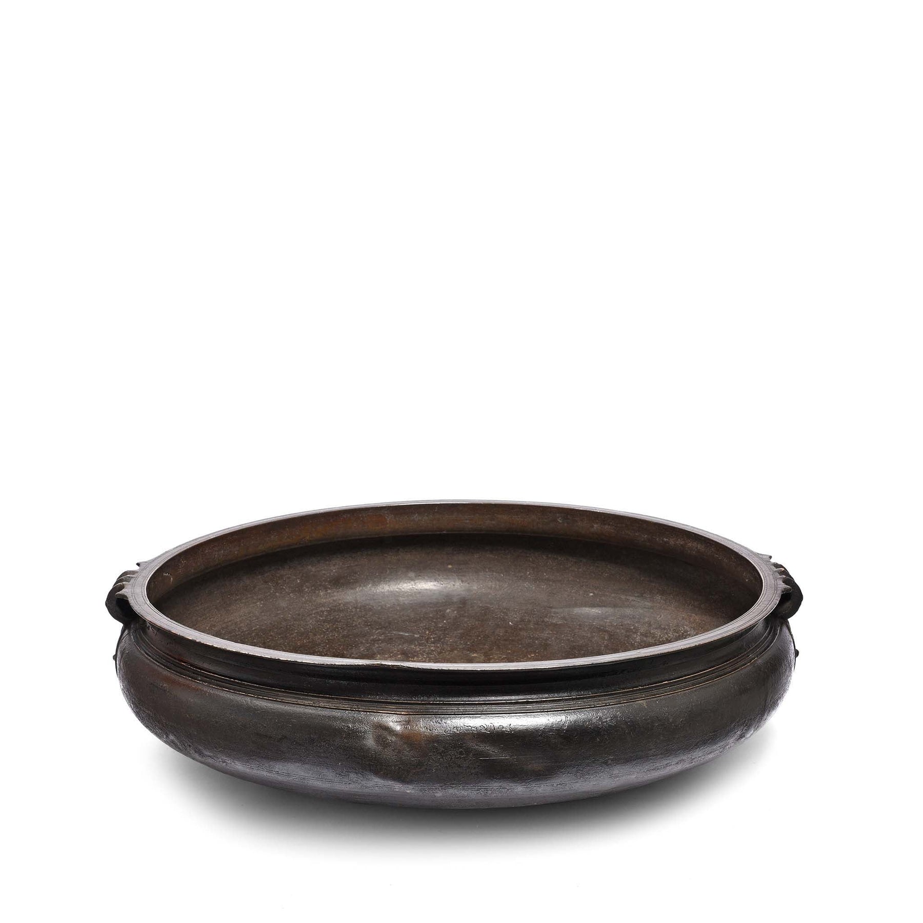 Bronze Urli From South India - Late 19th Century