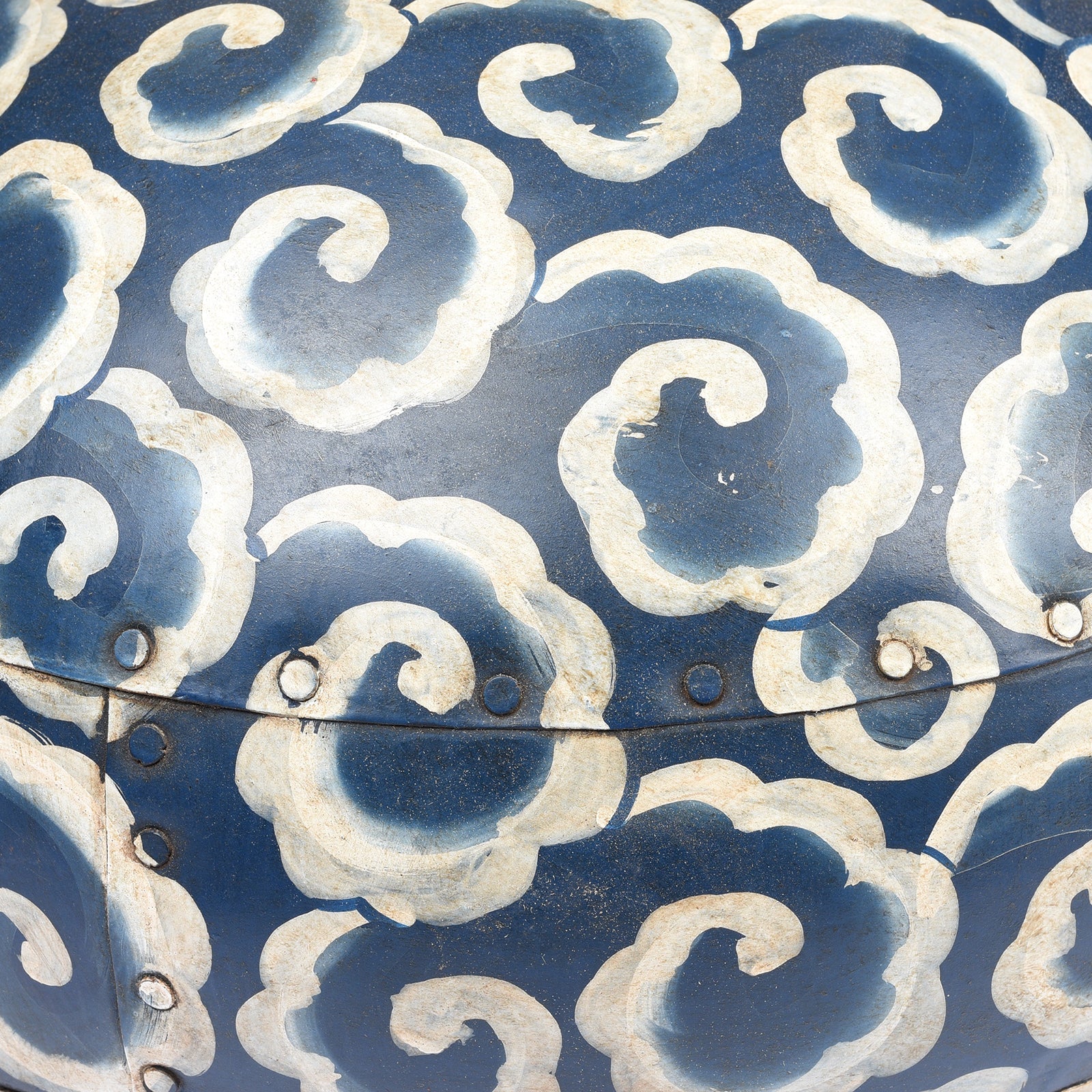 Painted Indian Matka Table Lamp