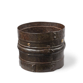 Iron Grain Measure From Kerala - 19th Century