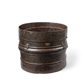 Iron Grain Measure From Kerala - 19th Century