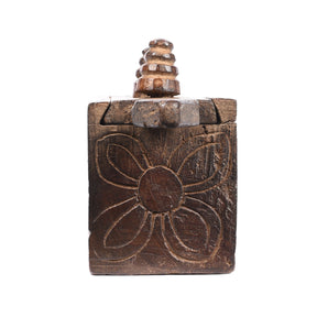 Indian Vibhuti Box From Karnataka - 19thC