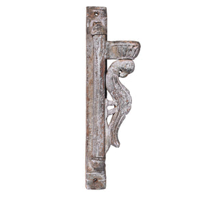 Parrot Lamp Bracket From Gujarat - 19th Century