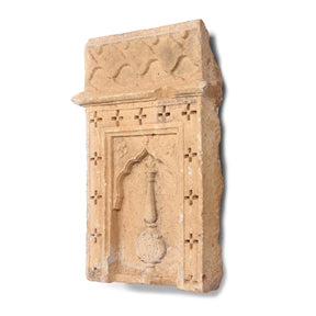 Carved Stone Panel - Mughal Style - 19th Century