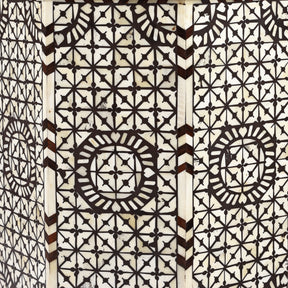 Bone Inlay Lamp Table