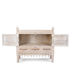 Kutchi Carved Damchiya Sideboard