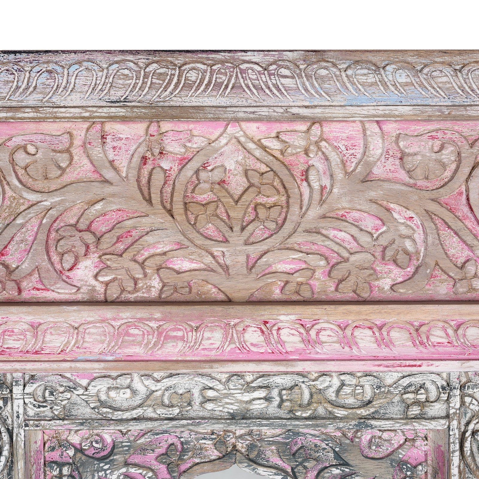 Indian Jharokha Triple Mirror - Rajasthani Style