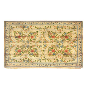 Vintage Painted Coffee Table From Rajasthan