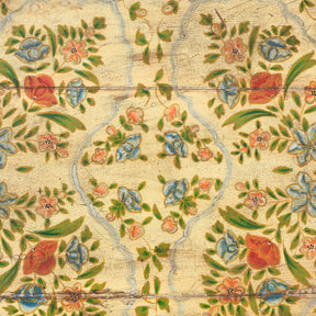 Vintage Painted Coffee Table From Rajasthan