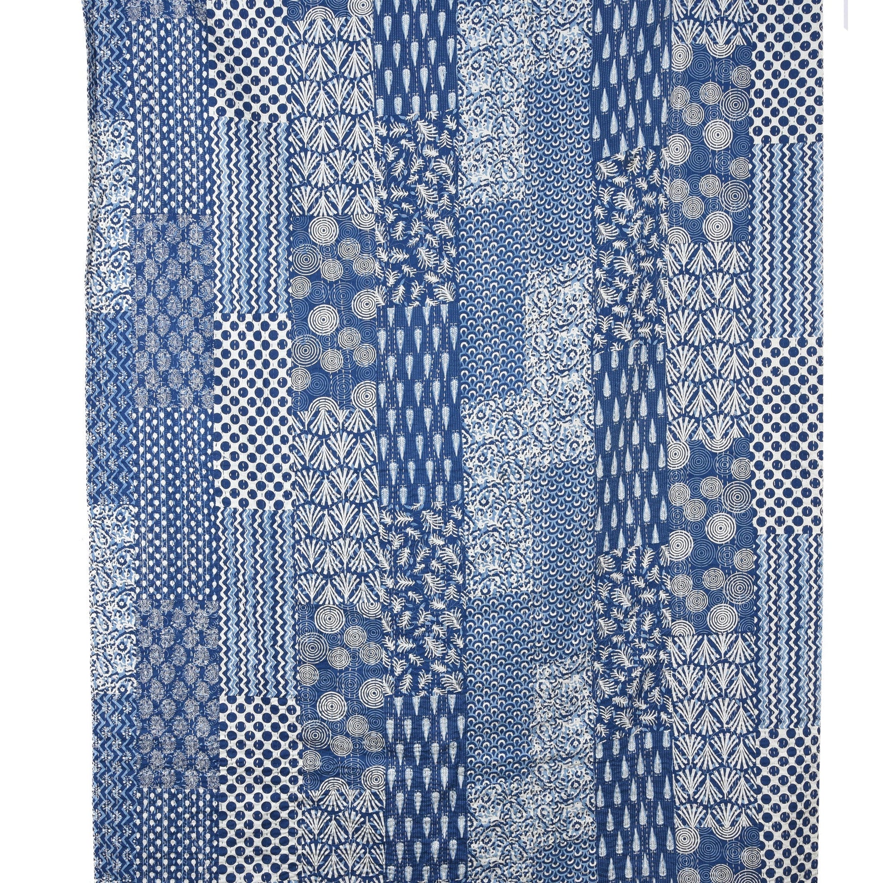 Indigo Cotton Bedcover / Throw