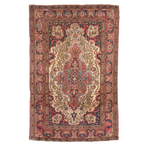 Floral Persian Rug - Ca 60 yrs old - 214 x 131cm