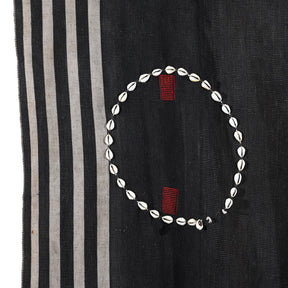 Naga Warrior Shawl With Cowrie Shell Circles - Ca 1930's