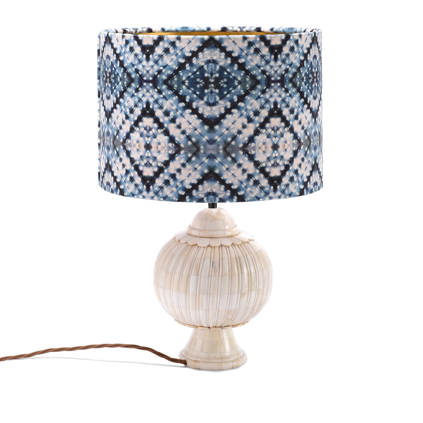 Itajime Diamond Drum Lampshade 30cm