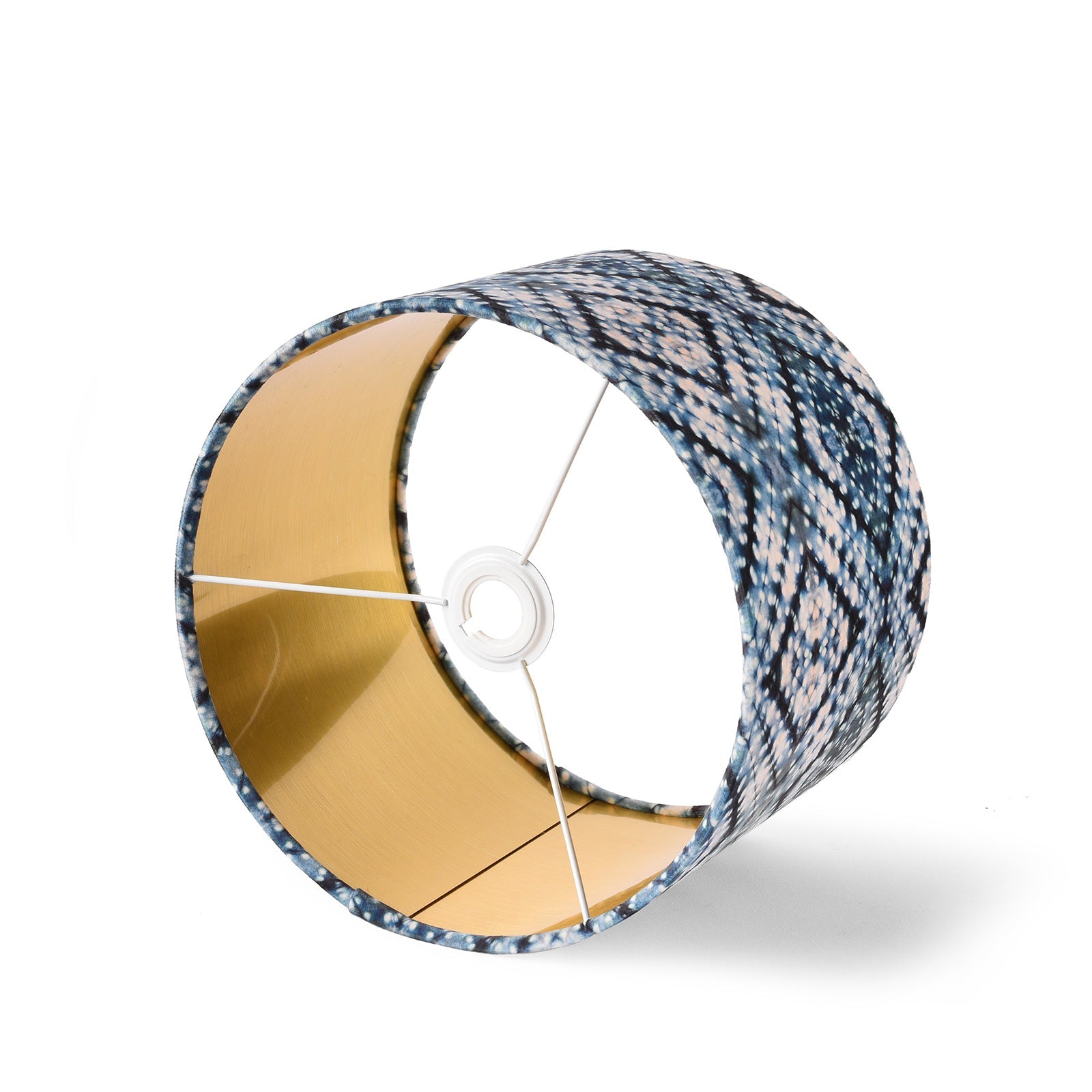 Itajime Diamond Drum Lampshade 30cm