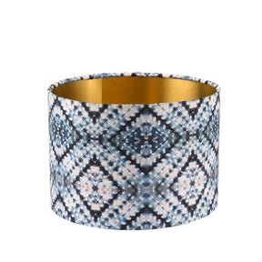 Itajime Diamond Drum Lampshade 30cm