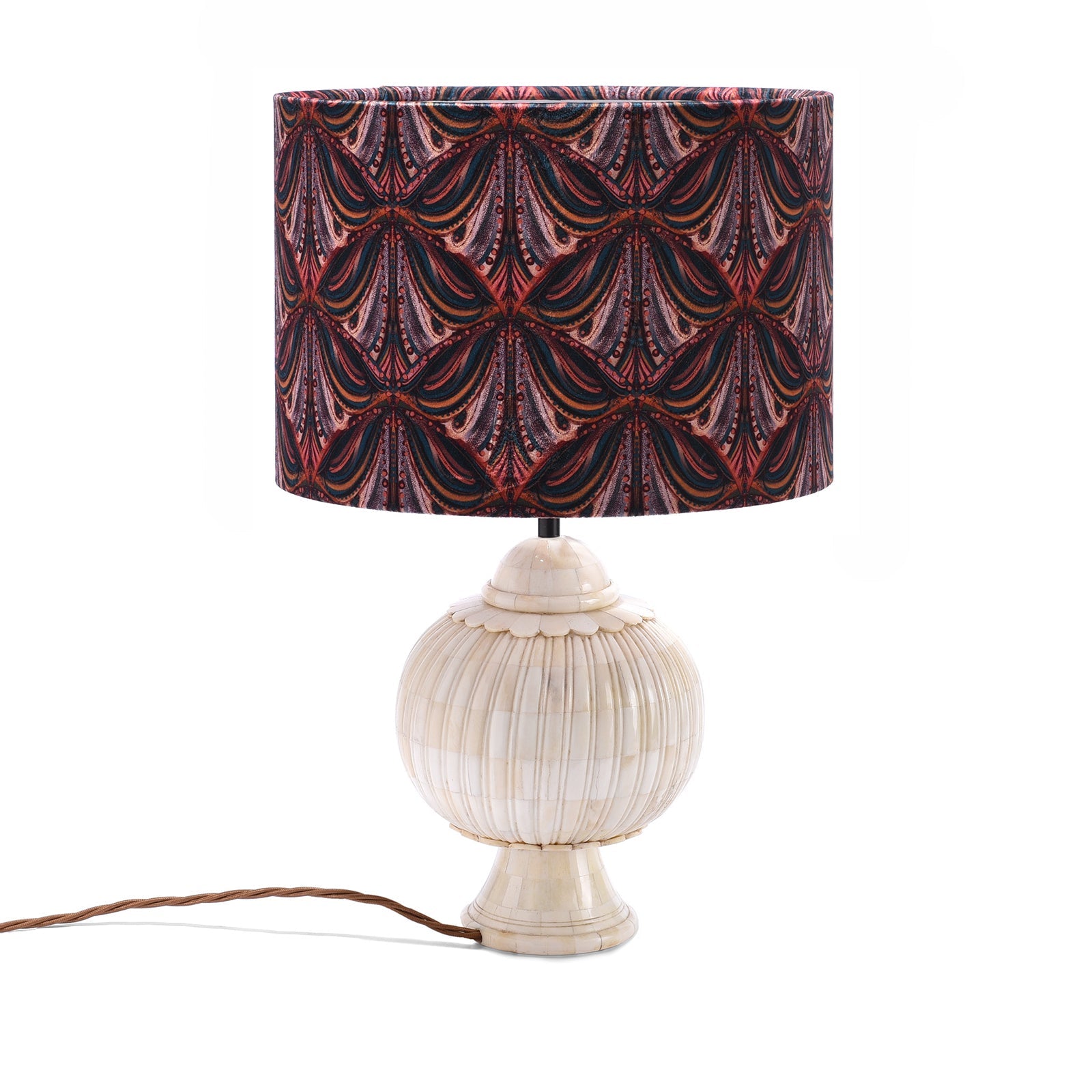 Mumbai Deco Drum Lampshade Various Sizes  - Plum