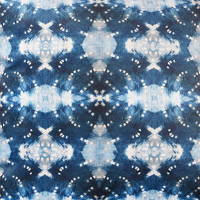 Indigo Itajime Row Cushion by Tatie Lou & Pad