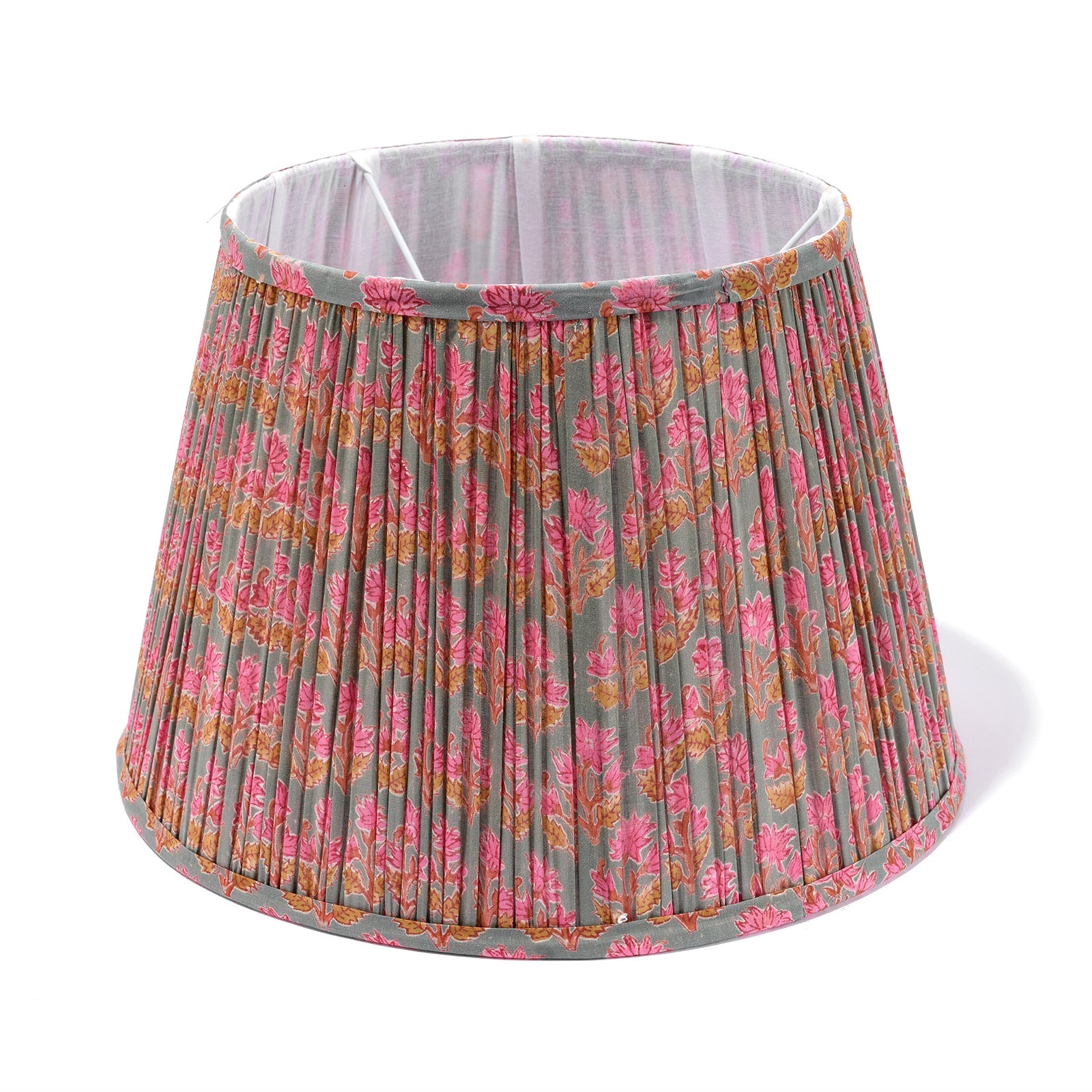 Samarkand Pink & Ochre Empire Lampshade